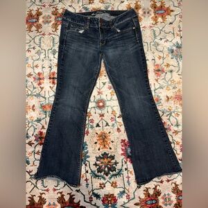 American Eagle Outfitters Dark Blue Flare Jeans